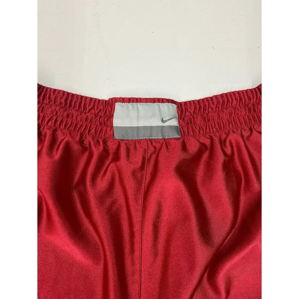 VTG Y2K Nike Silver Tag reversible silky baggy wide leg basketball shorts, XXL